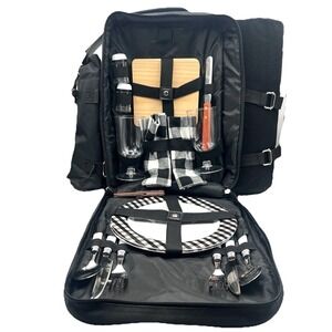 New Plush‎ Picnic 2 Person Picnic Backpack / Picnic Basket with Cooler part